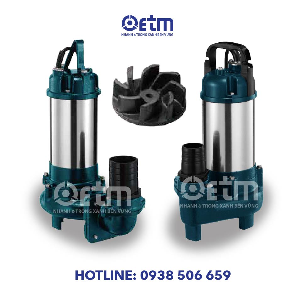 Máy bơm chìm nước thải Evak EW-5.10A 1HP